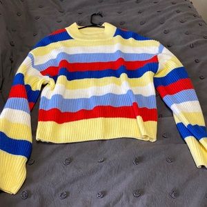 ASOS monki striped sweater
